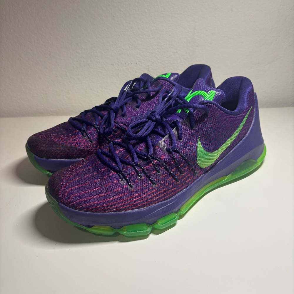 NEW NIKE KD 8 Suit Purple Basketball Shoes Mens Size 12 RARE